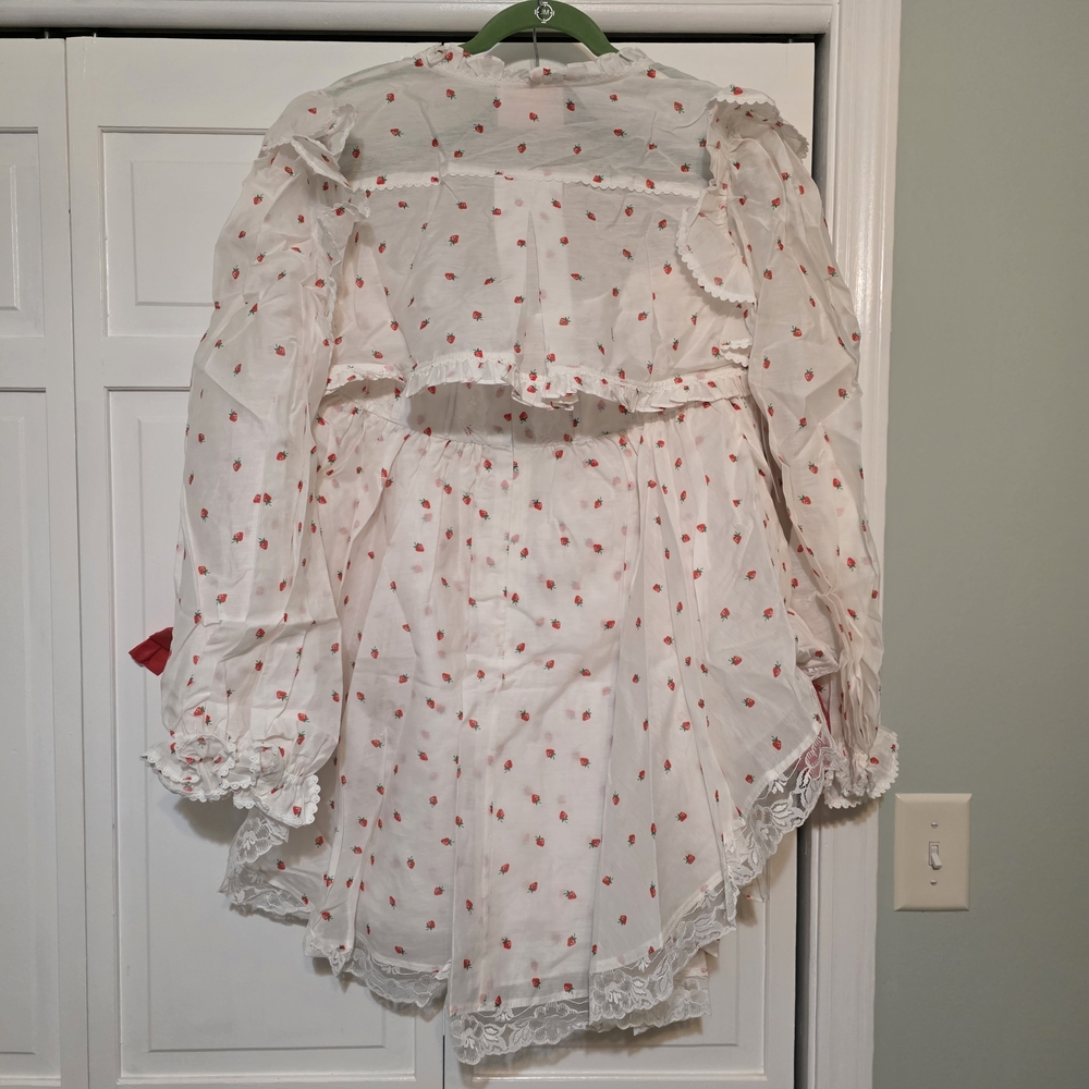 Selkie La Fraise Strawberry Shortcake Cake Shop Mini Dress - 1X - NWT - Picture 4 of 12